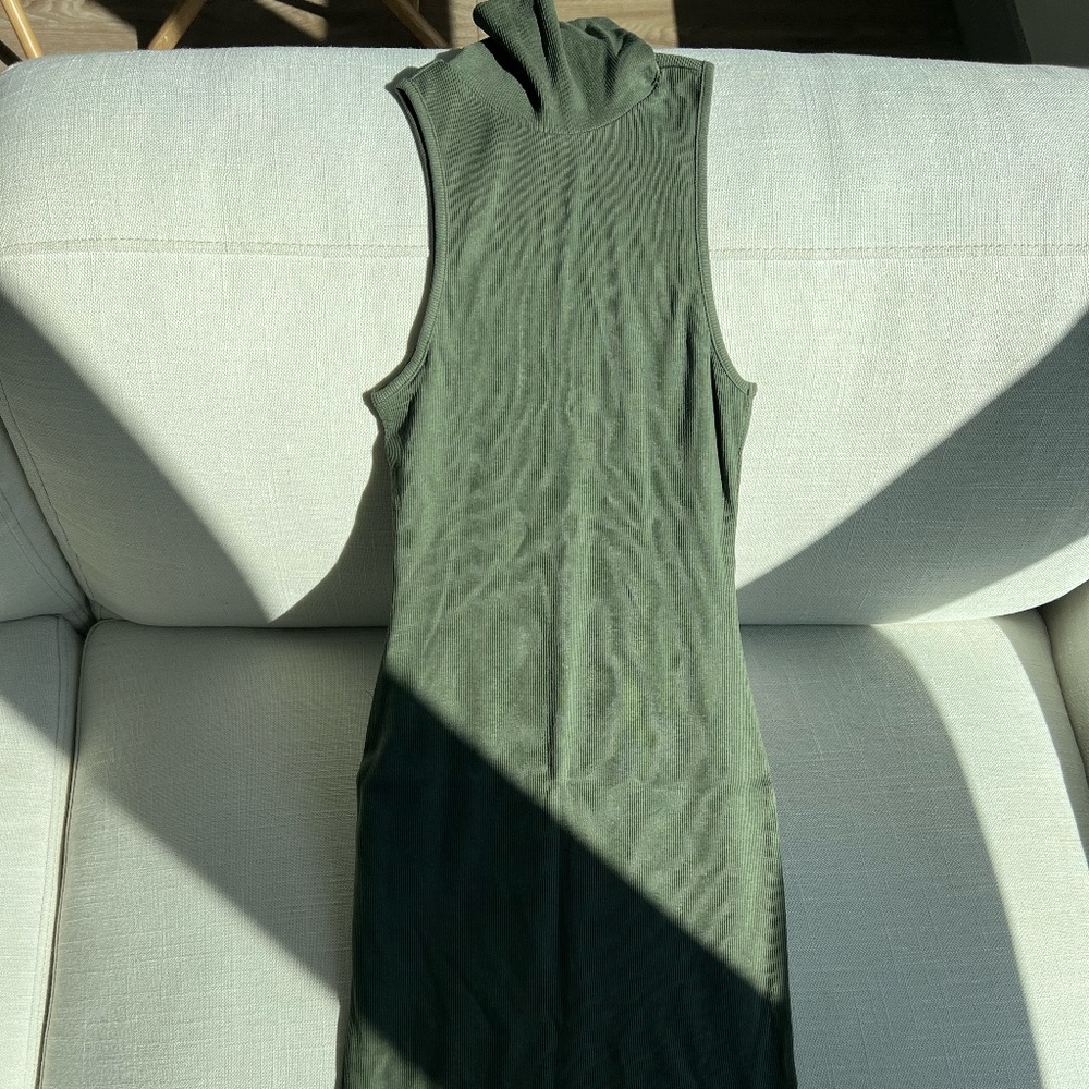 Zara Body-con Olive Green Dress (S)